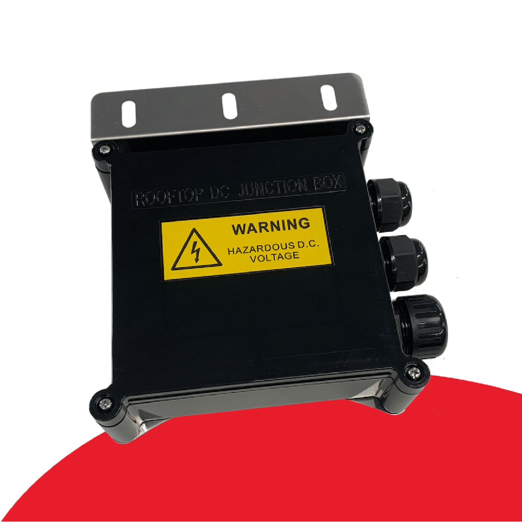 Rooftop DC junction box - Suits SolarEdge systems - AC Solar Warehouse